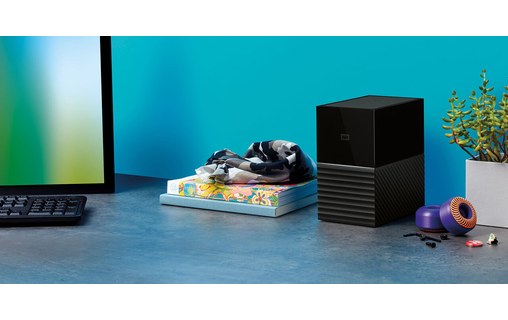 Western Digital My Book Duo boîtier de disques 36 To Bureau Noir