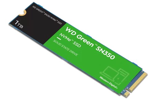 Western Digital Green SN350 1 To - SSD M.2 NVMe QLC