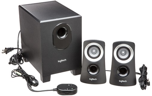 Enceinte PC Logitech Z313, Noire