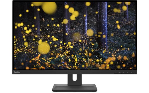 Écran 27" Lenovo ThinkVision E27q-20 - HDMI/DisplayPort - 62D0GAT1EU