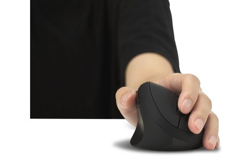 Souris sans fil Kensington Pro Fit Ergo - Noire - Pour gaucher, Ergonomique