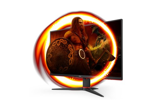 Écran Gaming 23,8" AOC G2 24G2ZE/BK - HDMI/DisplayPort