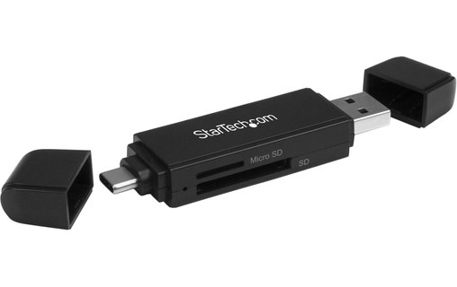 StarTech.com Lecteur de Carte Mémoire USB - Lecteur de Carte SD USB 3.0 - Compac