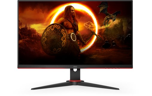 Écran Gaming 23,8" AOC G2 24G2ZE/BK - HDMI/DisplayPort