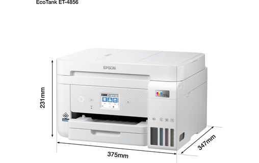 Imprimante multifonction Epson EcoTank ET-4856 / C11CJ60407 - WiFi, AirPrint