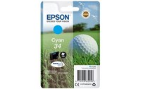 Epson 34 - Balle de Golf Cartouche Cyan C13T34624010 (T3462)