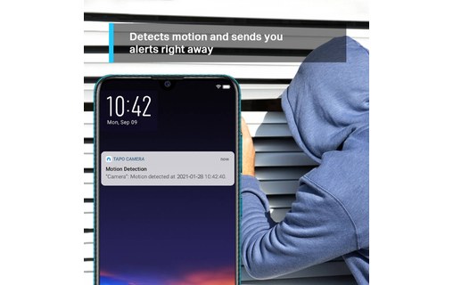 Caméra de surveillance intérieure WiFi - TP Link Tapo C210