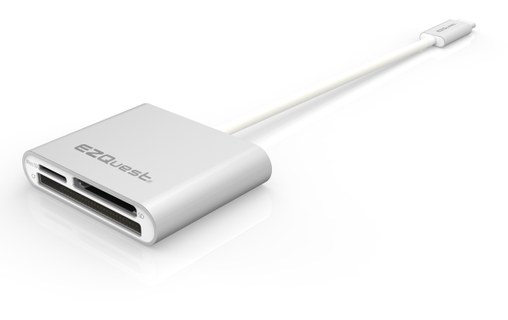 EZQuest Lecteur de carte mémoire USB-C