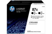 HP 87X Toners Pack de 2 Noir CF287XD