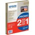 Epson Premium Glossy Photo Paper - A4 - 2x 15 Feuilles