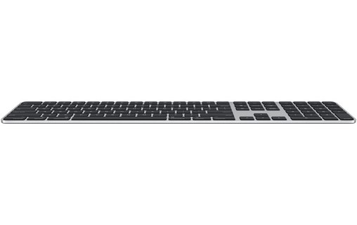 Apple Magic Keyboard avec Touch ID et pavé numérique - Noir - Français