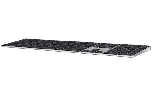 Apple Magic Keyboard avec Touch ID et pavé numérique - Noir - Français