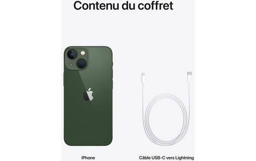 Apple iPhone 13 mini 128 Go Vert
