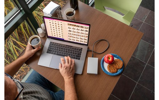 Boîtier pour disque dur ou SSD 2,5" OWC Mercury Elite Pro mini USB-C 10 Gbit/s