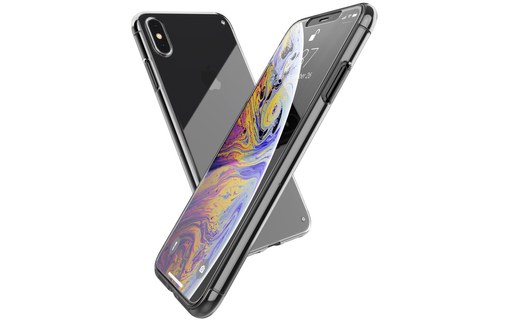 COQUE DEFENSE 360 POUR IPHONE Xs Max TRANSPARENT