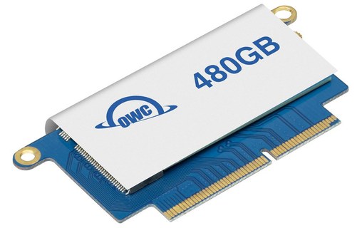 Barrette SSD OWC Aura Pro NT 480 Go - MacBook Pro 13" 2016-2017 SANS Touch Bar