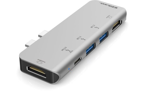 Station d'accueil Multimédia USB-C 5 ports - EZQuest X40225