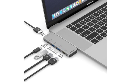 Station d'accueil Multimédia USB-C 5 ports - EZQuest X40225