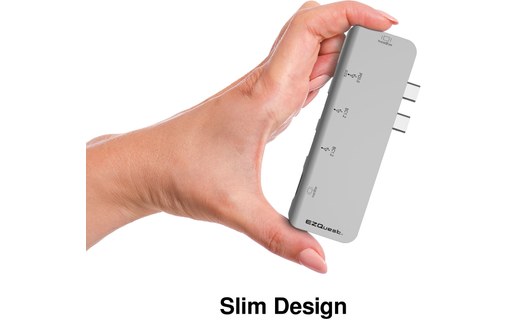 Station d'accueil Multimédia USB-C 5 ports - EZQuest X40225