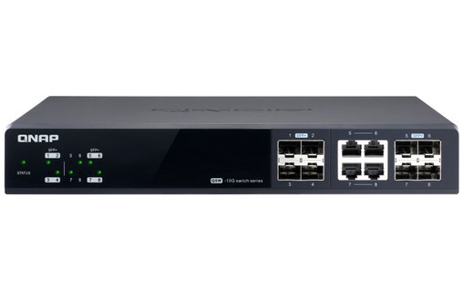 Switch Ethernet Qnap QSW-M804-4C 8 ports - 10 GbE, Manageable