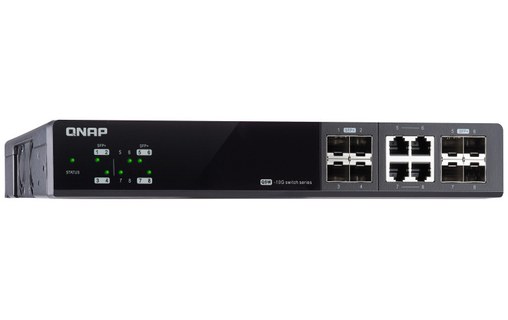 Switch Ethernet Qnap QSW-M804-4C 8 ports - 10 GbE, Manageable