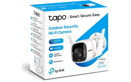 Caméra de surveillance extérieure WiFi - TP Link Tapo C320WS