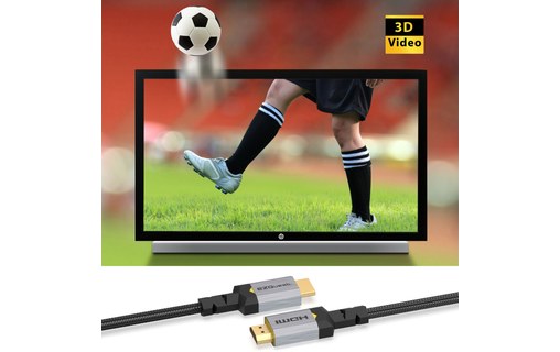 Câble HDMI 2.1 10K @ 60Hz - EZQuest - 2,2 m