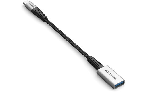Adaptateur USB-A vers USB-C 5Gbit/s câble renforcé - EZQuest DuraGuard X40100