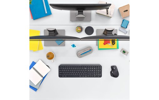 Clavier sans fil Logitech MX Keys - Gris anthracite