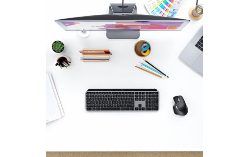 Clavier sans fil Logitech MX Keys - Gris anthracite