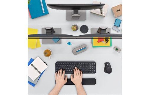 Clavier sans fil Logitech MX Keys - Gris anthracite