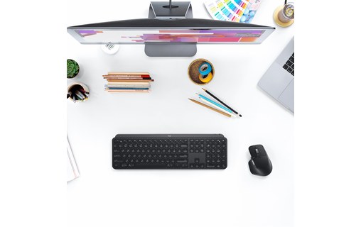 Clavier sans fil Logitech MX Keys - Gris anthracite