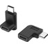 Pack de 2 Mini Adaptateurs coudés 90° USB-C vers USB-C 10Gbit/s - EZQuest X40072