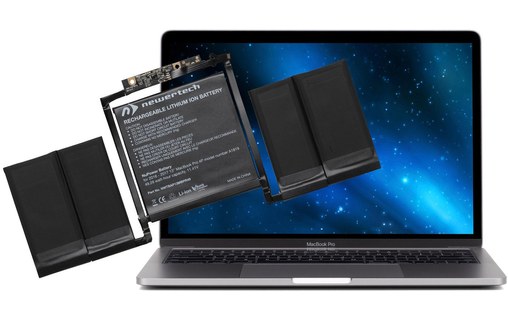 Batterie 49 Wh pour MacBook Pro 13" Touch Bar 4 Ports 2016 - 2017 - NewerTech