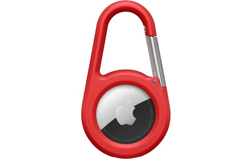 Belkin Anneau de protection avec mousqueton pour AirTag - Rouge