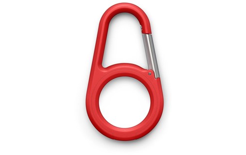 Belkin Anneau de protection avec mousqueton pour AirTag - Rouge