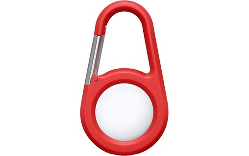 Belkin Anneau de protection avec mousqueton pour AirTag - Rouge