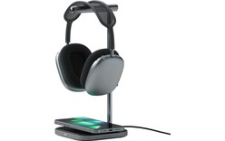 Support casque 2 en 1 avec chargeur sans fil induction - Satechi