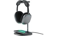 Support casque 2 en 1 avec chargeur sans fil induction - Satechi