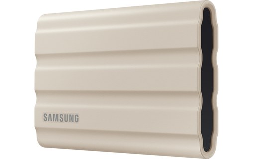 Samsung T7 Shield 2 To Beige - SSD externe portable USB-C & USB-A