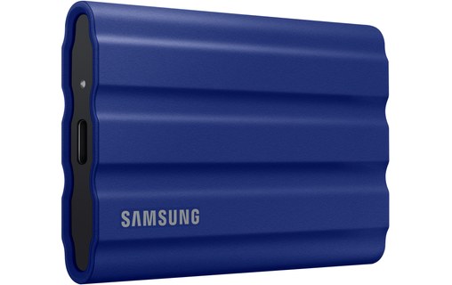 Samsung T7 Shield 2 To Bleu - SSD externe portable USB-C & USB-A