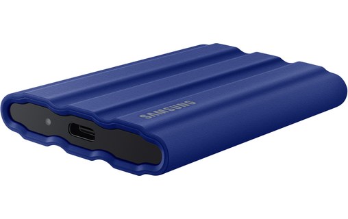 Samsung T7 Shield 2 To Bleu - SSD externe portable USB-C & USB-A