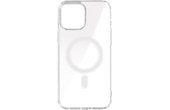 Coque Magsafe iPhone 12 Pro Max Bi-matière Coins renforcés Swissten Transparent