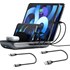 Satechi Dock5 Station Qi iPhone/iPad + Câbles USB-C/Lightning + USB/Lightning