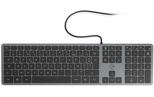 MOBILITY LAB Clavier filaire Slim finition métal - Space Grey - AZERTY