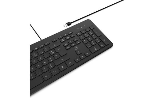 MOBILITY LAB ML304250 - Clavier PC Business Filaire avec 2 hub USB intégré - Noi