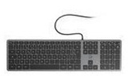 MOBILITY LAB Clavier filaire Slim finition métal - Space Grey - AZERTY