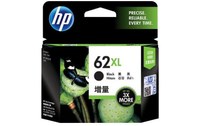 HP Cartouche d'encre originale 62XL - a rendement u00e9levu00e9 - Noir