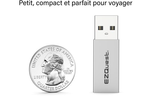 Adaptateur USB-C vers USB-A 10 Gbit/s - EZQuest X40067