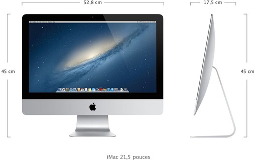iMac 21,5" (fin 2013) i5 2,7 GHz 1 To 16 Go Intel Iris Pro 5200